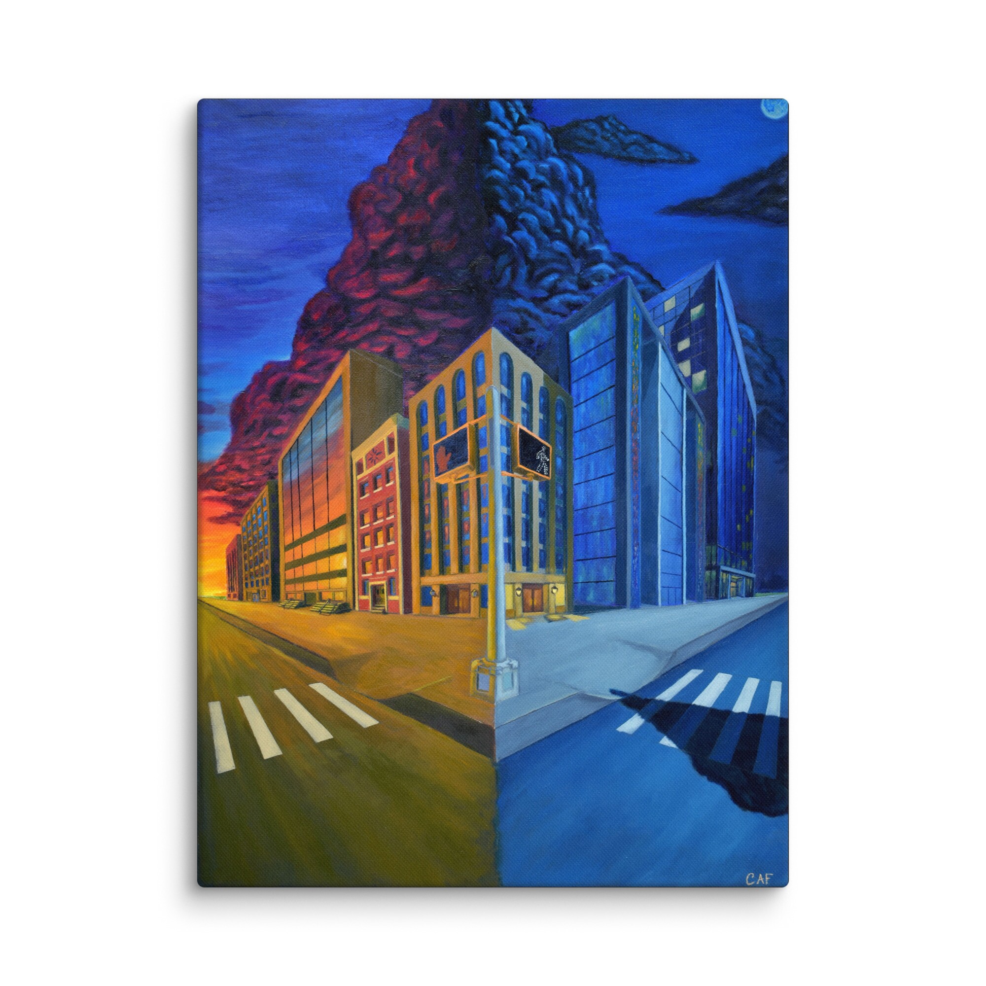The Corner Canvas Print